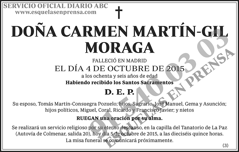 Carmen Martín-Gil Moraga